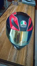 Visor de casco para AGV K5 K3 SV, piezas de protección de casco de motocicleta, gafas originales para agv k3 sv k5, lente de casco de moto de cara completa