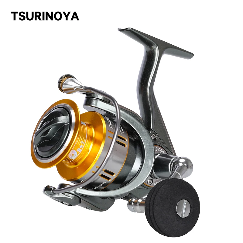 Спиннинговая Рыболовная катушка TSURINOYA FS 4000 5000 для джиггинга 9 + 1 шарикоподшипник