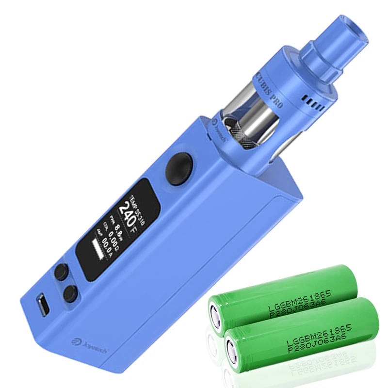Joyetech eVic VTwo мини стартовый комплект с 75 Вт CUBIS Pro 4 мл бак BF 0 5 Ом DL катушка головка