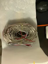 50x Pre-soldered WS2812B LED Heatsink 5V 5050 RGB WS2811 IC Built-in & 10cm Wire