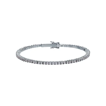 

Silver Bracelet with cubic zirconia sunlight sample 925