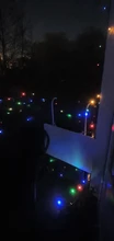 Festoon LED Christmas Fairy String Lights Outdoor Garden Solar Garland Lights Wedding