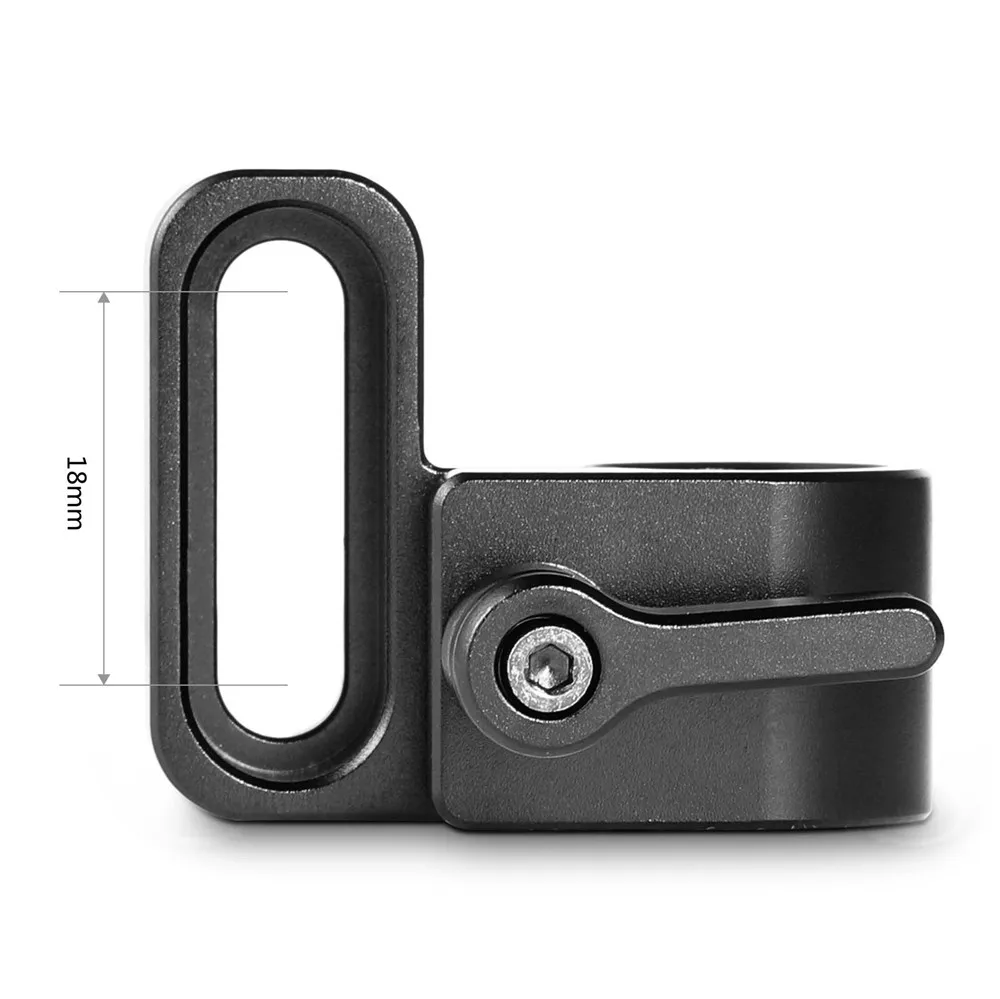 Универсальный 15 мм стержневой зажим SmallRig с отверстием 1/4 дюйма и винтовым слотом