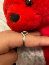 Anillo de piedra de cristal azul Punk para mujer, sortija de boda de Color plateado con encanto de circón para mujer, sortija de compromiso hueca de ojo malvado delicada