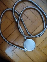 Shower-Head Pressure-Booster Rainfall Bathroom Water-Saving Thermal-Insulation Aluminum