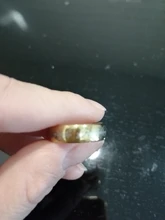 Anillos de acero inoxidable para hombre y mujer, anillo de titanio