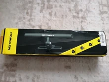 MOTOWOLF-soporte de montaje para motocicleta, soporte de teléfono de expansión para luz, manillar