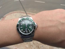 REGINALD-reloj con bisel giratorio para hombre, Miyota Movt 2115, japonés, relojes de cuarzo de acero inoxidable, masculino