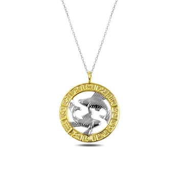 

KUTAYDAN Pisces Pendant 925 Sterling Silver
