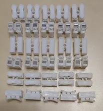 Conectores de Cable de bloqueo de empalme rápido CH2, terminales de Cable eléctrico de 2 pines, 20x17,5x13,5mm para una fácil Unión segura en cables, 30 Uds.