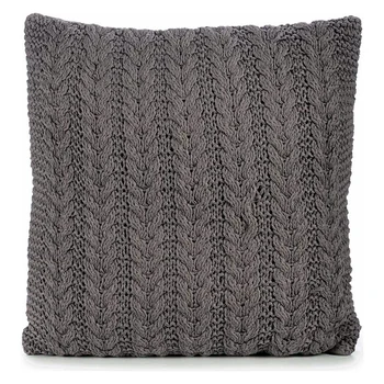 

Cushion Grey Wool Dark (60 x 1 x 60 cm)