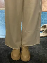 Womens Outfits Tracksuit-Set Pants Two-Piece-Set Knitted Yedinas Korean Winter Casual