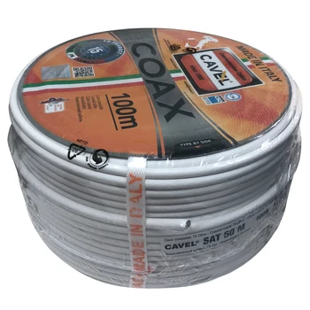 

100 m. Cable coaxial SAT-50M CAVEL. To install and connect satellite and essential antennas.