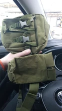 Táctico hombres paquete con cintura de Nylon botella de agua para caminar teléfono bolsa de deportes al aire libre del ejército militar caza escalada Camping bolsa