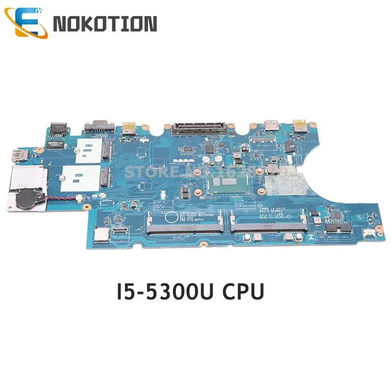 New NOKOTION For Dell Latitude 15 E5550 Laptop Motherboard ZAM80 LA-A911P CN-0W4CTJ 0W4CTJ Main board S