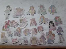 Para chica de pegatinas de papel Washi Etiqueta de palo de Scrapbooking pegatinas de papel para álbum y diario