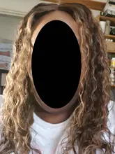 Wig Hair-Wigs Highlight Human-Hair T-Part Curly Ombre Blonde Lace-Front Pre-Plucked Brazilian