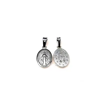 

Pendant 925 sterling silver m 11mm. Virgin medal Miraculous [AA8208]