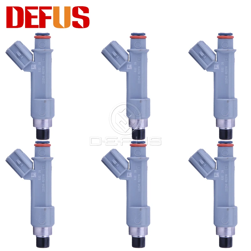 6pcs OEM 23250 BZ010 Fuel Injector For Toyota AVANZA Car Replacing