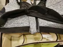 Underwear Vest Sports-Bras Fitness Gym Athletic Shockproof Push-Up Yoga Bh SEXYWG Zipper