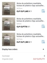 Bolsa de polietileno resellable, bolsas de plástico Opp autoadhesivas, para fabricación de joyas, 4x6, 14x14cm, varios modelos