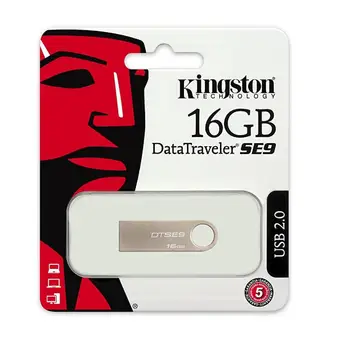 

Pendrive Kingston 16 hard gb USB 2. 0 DataTraveler SE9-Original usb Memory Flash Drive