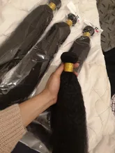 Yaki-extensiones de pelo ondulado brasileño, cabello humano brasileño de 1 / 3 / 4 mechones, Extensiones de Cabello 100% Remy, envío gratis