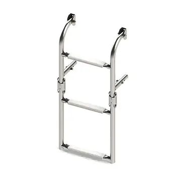 

Ladder folding with vertical fastening 3 steps width 250mm, gray steps 040172gt