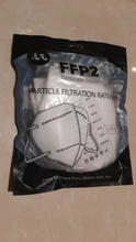 Máscara facial y para la boca FFP2, mascarilla con filtro 200 fp2, antipolvo, estándar de la UE, 5-95% Uds., envío rápido, color negro o blanco