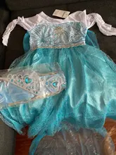 Girls Costume Dresses Long-Sleeve Cosplay Party Halloween Children Princess