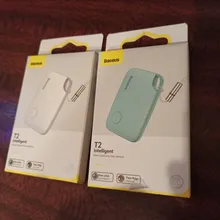 Baseus-rastreador inteligente inalámbrico para niños, localizador de llaves con alarma antipérdida, localizador de billetera, aplicación de registro GPS, etiqueta de alarma de Antipérdida