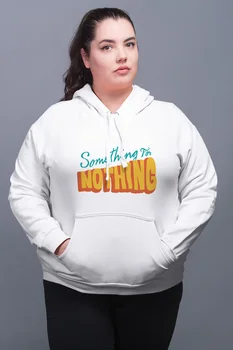 

Angemiel Wear Something For Nothing White Women 'S Hooded Sweatshirt