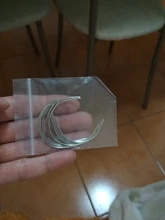 Alileader venta al por mayor de aguja para el cabello tapa tejer pelucas agujas para la extensión del pelo 12 unids/pack 6Cm/9Cm C-tipo de utensilios con agujas