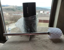 Holder Toilet-Brush-Set Wall-Mount Stainless-Steel Cleaner Bathroom And Storage