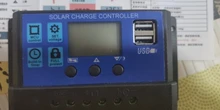 24V Controller Lcd-Display PWM Solar Charger Auto Dual-Usb 5V 12V 20A/10A