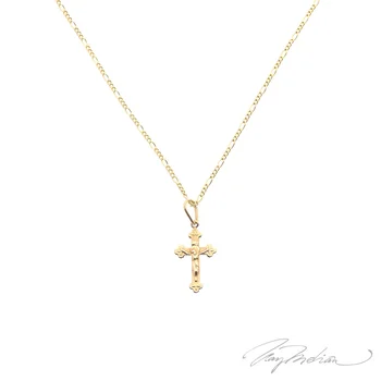 

Necklace with Cross Small 18K collection Alcala
