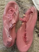 Calcetines para Zapatillas De malla para Mujer, Zapatos transpirables con plataforma y punta redonda, planos y deportivos para verano