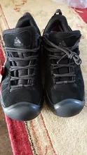Trekking Shoes Walking-Sneakers HIKEUP Mountain-Jogging Climbing Outdoor High-Quality