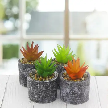 

Artificial Entice in Flower in 1 Stone Concrete Pot