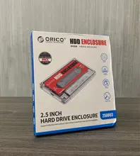 HDD Enclosure Case Stickers External-Hard-Drive-Case DIY Transparent SATA USB3.0 7-9.5mm