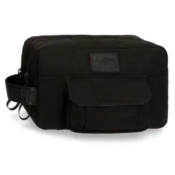 

Toiletry bag Double Compartment Adaptive Pepe Jeans Denton Black