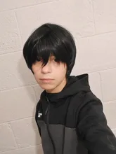 LUPU negro rubio corto pelucas de pelo sintético chico guapo Cosplay peluca Natural falsas pelo de alta temperatura de fibra
