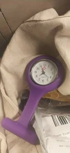 Relojes de bolsillo de moda, reloj de silicona para enfermera, broche, Túnica, reloj Fob con batería gratis, relojes Unisex, Reloj Simple y elegante