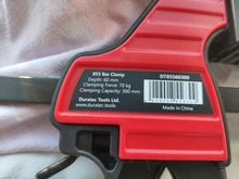 Duratec-abrazadera F de alta resistencia para trabajo en madera, agarre rápido, barra de estilo F, abrazaderas para carpintería de 4, 6, 12 pulgadas