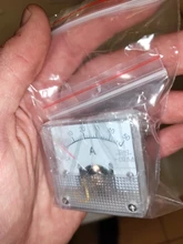 Panel de Amperímetro analógico, medidor de corriente, amperímetro, descuento, 91C4 DC 5A 10A 15A 20A 30A 50A
