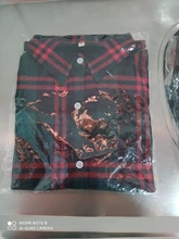 Plaid Shirt Outerwear Top Cotton Blouse Long-Sleeve Slim Female Autumn Winter And