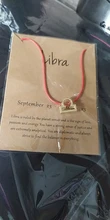 Pulsera de cuerda trenzada con signo del zodiaco para mujer, brazalete de cuerda trenzada negra y roja tejida con cáncer, Leo Virgo, joyería sencilla coreana, regalos de cumpleaños para mujer, 12 Constelaciones