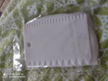 Cortador de masa para pasteles, espátula para raspador de crema de pastel, cortador de pasta, raspador de borde de dientes Irregular, 3 uds.