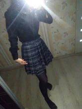 Faldas plisadas coreanas de cintura alta para mujer, minifalda Sexy gótica negra a cuadros, uniforme JK, ropa para estudiantes Y2K 90S, verano 2020