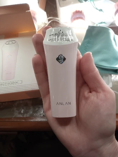 Отзыв о товаре ANLAN rf лифтинг аппарат массажер для лица микротоки для лица рф лифтинг аппарат RF Устройство для красоты RF лифтинг для лица радиочастотная мезотерапия для лица омоложение кожи лифтинг укрепляющее удаление морщин от пользователя M***a